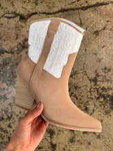 Load image into Gallery viewer, Sutton Floral Weave Cowgirl Boots