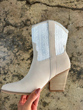 Load image into Gallery viewer, Sutton Floral Weave Cowgirl Boots