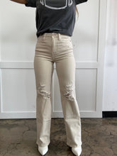 Load image into Gallery viewer, More To Come High Waist Distressed Wide Leg Jeans