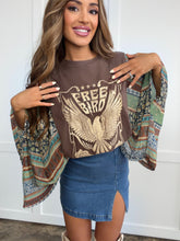 Load image into Gallery viewer, Free Bird Vintage Kantha Top