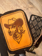Load image into Gallery viewer, Leather Tooled Sling Bags