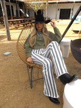 Load image into Gallery viewer, Farrah Broadway Girl Striped Flares