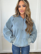 Load image into Gallery viewer, McKenna Half Zip Fleece Hoodie