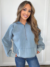 Load image into Gallery viewer, McKenna Half Zip Fleece Hoodie