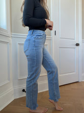 Load image into Gallery viewer, Jupiter High Rise Straight Leg Jeans