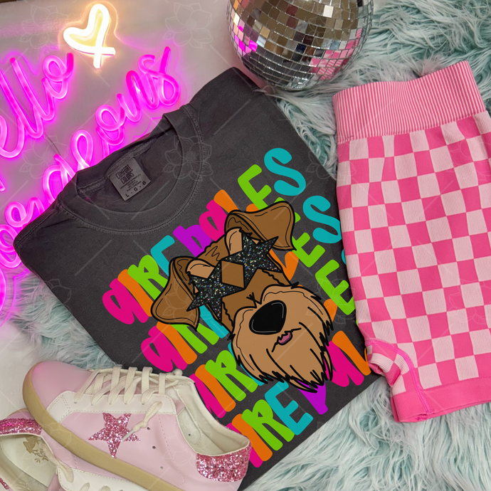 Neon Mascot Tees- Multiple Styles/Multiple Teams