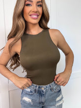 Load image into Gallery viewer, Jada High Neck Tummy Control Sleeveless Bodysuit
