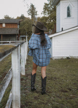 Load image into Gallery viewer, Laylie Plaid Flannel – Oversized Long Sleeve