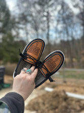Load image into Gallery viewer, Custom Leather Boot Stitch Hey Dudes