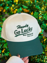 Load image into Gallery viewer, Howdy, Go Lucky Trucker Hat