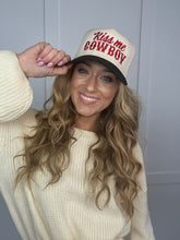 Load image into Gallery viewer, Kiss Me Cowboy Western Trucker Hat