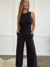 Load image into Gallery viewer, It Takes Two to Tango Tank and Wide Leg Pants Set