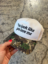 Load image into Gallery viewer, "You Look Like You Love Me" Two-Toned Canvas Cotton Cap