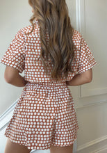 Load image into Gallery viewer, Rachel Polka Dot Collared Romper