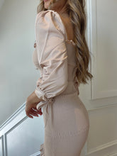 Load image into Gallery viewer, Taylor Ribbed Half Sleeve Dress
