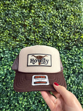 Load image into Gallery viewer, Howdy BullSkull Patch Foam Trucker Hat