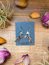 Load image into Gallery viewer, The Devon – Sterling Silver Horse Dangle Earrings – Native Made by L.Y.