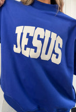 Load image into Gallery viewer, Tilly Jesus Reversible Oversized Mockneck Crew