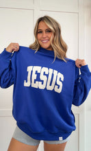 Load image into Gallery viewer, Tilly Jesus Reversible Oversized Mockneck Crew