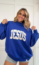 Load image into Gallery viewer, Tilly Jesus Reversible Oversized Mockneck Crew