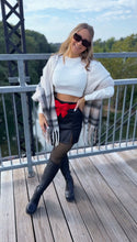 Load image into Gallery viewer, Merry &amp; Bright Bow Belt