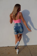 Load image into Gallery viewer, Breanne Distressed High Rise Shorts