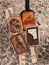 Load image into Gallery viewer, Leather Tooled Sling Bags