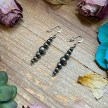 Load image into Gallery viewer, All Sterling Silver Pearls earrings simple