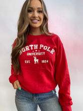 Load image into Gallery viewer, Viral North Pole University Crewneck