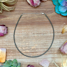 Load image into Gallery viewer, 14 inch 3 mm sterling silver pearls - choker