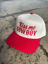 Load image into Gallery viewer, Kiss Me Cowboy Western Trucker Hat