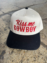 Load image into Gallery viewer, Kiss Me Cowboy Western Trucker Hat