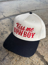 Load image into Gallery viewer, Kiss Me Cowboy Western Trucker Hat