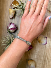 Load image into Gallery viewer, Sterling Silver Hudson Feather Cuff – Fits 7.5” Wrist – Handmade by Artist Jason Ogg