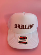 Load image into Gallery viewer, Darlin' Foam Trucker Hat