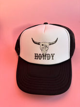 Load image into Gallery viewer, Howdy BullSkull Foam Trucker Hat