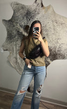 Load image into Gallery viewer, Faux leather tank