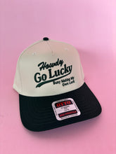 Load image into Gallery viewer, Howdy, Go Lucky Trucker Hat