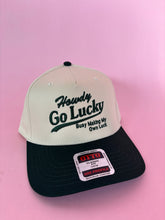 Load image into Gallery viewer, Howdy, Go Lucky Trucker Hat