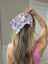 Load image into Gallery viewer, Faith Floral Bandana Headband Hair Scarf
