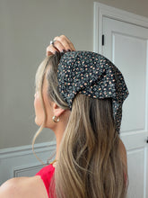 Load image into Gallery viewer, Faith Floral Bandana Headband Hair Scarf