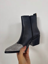 Load image into Gallery viewer, Zuri Rhinestone Pointed Mid-Calf Cowgirl Boots