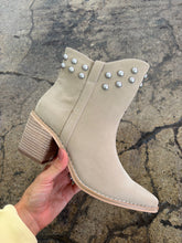 Load image into Gallery viewer, Alofi Studded Collar Booties - Taupe