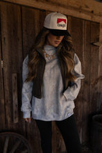 Load image into Gallery viewer, Tilly Oversized Light Camo Mockneck Crew