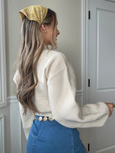 Load image into Gallery viewer, Haven Cropped Knit Sweater