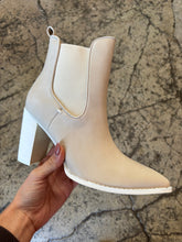 Load image into Gallery viewer, Esmee Pointed Slip on Heeled Ankle Boot