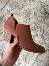Load image into Gallery viewer, Rachael Cognac Ankle Booties