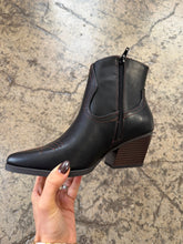 Load image into Gallery viewer, Jolene Embroidered Pointed Heeled Ankle Booties