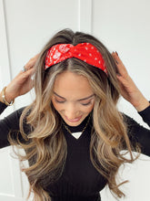 Load image into Gallery viewer, Belle Knotted Bandana Headband