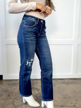Load image into Gallery viewer, Wendy Cropped Straight Leg Jeans